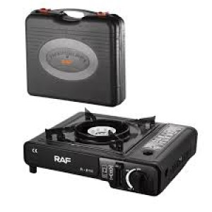 Réchaud à Gaz Portatif Raf R.8111 1Foyer 3000W Noir