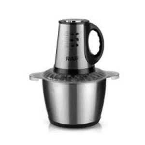 Hachoir Électrique RAF R.7032 3L – Noir et INOX