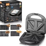 RAF R.2689 4 en 1 Sandwich Maker Set Gaufrier Grill Noix Maker Grille-pain Sandwich Maker 750w
