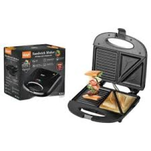 Machine à Sandwich 2en1 750W Noir