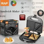 Machine à Sandwich 2en1 750W Noir