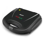 Machine à Sandwich 2en1 750W Noir