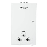 Chauffe Bain ORIENT 6 Litres Gaz Bouteille - Blanc
