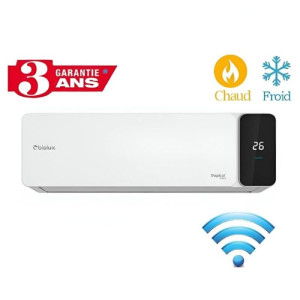 Climatiseur BIOLUX INVERTER Smart 24000 BTU Chaud / Froid - Garantie 3ans