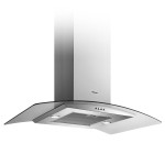 Hotte Centrale FOCUS F915X 90 cm - Inox&Vitre