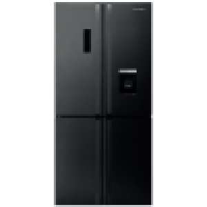 Réfrigérateur FOCUS 620 litres SIDE BY SIDE | No Frost - 4 Portes - Réf 6400 - Gris Charbon