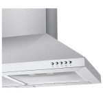 Hotte Aspirante Pyramidale CANDY CCH6MXHT 60 cm - Inox