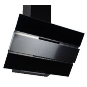 Hotte Décorative Inclinée AZUR AZ970 90 cm - Noir