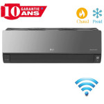 Climatiseur Dual Inverter LG 24000BTU Chaud Froid Mirror WiFi - Garantie 3ans