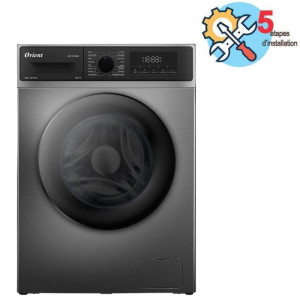 Lave Linge Frontal Inverter ORIENT OW-F10T1400S 10Kg - Silver