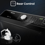 Lave linge Top Inverter HISENSE WT3T1723UT 17kg - Silver