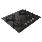 Plaque de Cuisson Encastrable CANDY CSG6B-4U2 4 Feux 60m - Noir