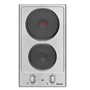 Plaque de Cuisson Encastrable FOCUS F812X 2 Feux 30 cm - Inox