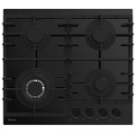 Plaque de Cuisson Encastrable FOCUS F415B 4 Feux 60 cm - Noir