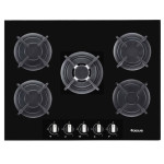 Plaque de Cuisson Encastrable FOCUS F4109B 5 Feux 90 cm - Inox