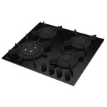 Plaque de Cuisson Encastrable FOCUS F415B 4 Feux 60 cm - Noir