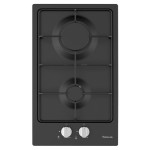 Plaque de Cuisson Encastrable FOCUS F813B 2 Feux 30cm - Noir