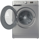 MACHINE À LAVER WHIRLPOOL HUBLOT POSABLE WMTA 6101 S NA / 6 KG / SILVER