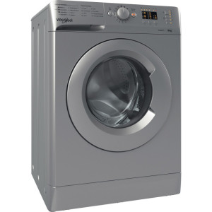 MACHINE À LAVER WHIRLPOOL HUBLOT POSABLE WMTA 6101 S NA / 6 KG / SILVER
