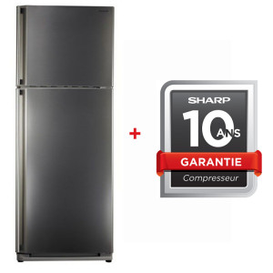 RÉFRIGÉRATEUR 2 PORTES SHARP SJ-48C-ST 425L NOFROST / INOX