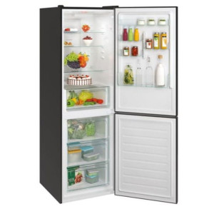 RÉFRIGÉRATEUR COMBINÉ CANDY CCE3T618FB 342 LITRES NOFROST - NOIR