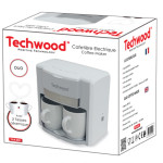 Cafetière Électrique TECHWOOD Duo TCA-202 500W - Blanc