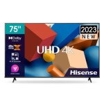 TV HISENSE 75″ Smart Série A6K 4K UHD - Noir